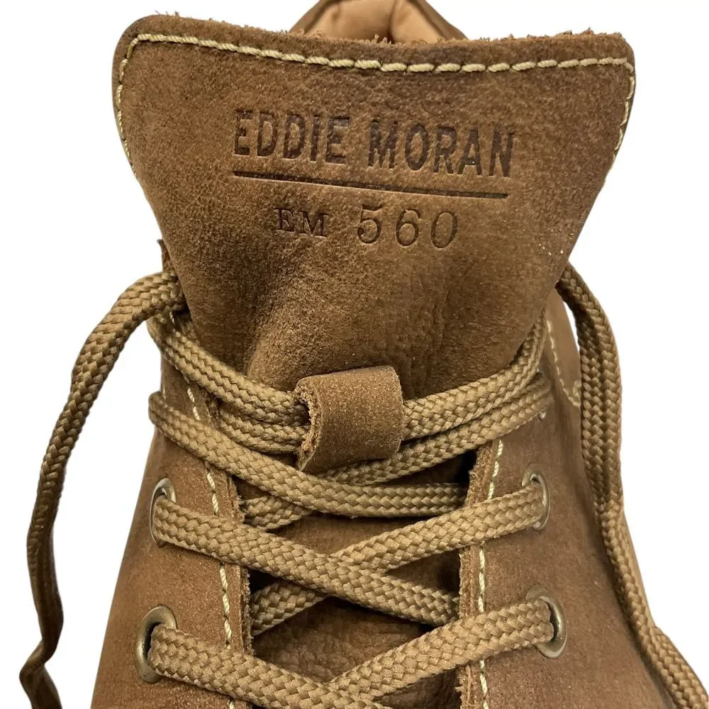Eddie Moran Size 9 Vintage Road‎ Boots Tar Eaters Leather Oxford EM 560 Y2K NWT